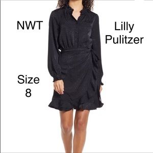 Lilly Pulitzer abriana black dress 8